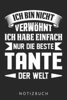 Ich Habe Einfach Die Beste Tante Der Welt: Din A5 Kariertes Heft (Kariert) Mit Karos Für Tante | Notizbuch Tagebuch Planer Tante Und Neffe / Nichte | ... Tanten Familie Notebook (German Edition) 1678481025 Book Cover