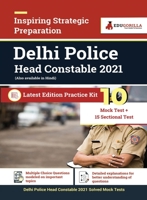Delhi Police Head Constable 2021 10 Mock Test + 15 Sectional Test 939023929X Book Cover