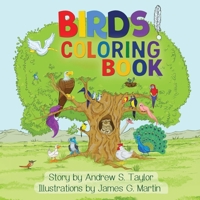 BIRDS!: Coloring Book 1966346360 Book Cover