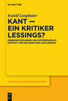 Kant und Lessing : Religionsphilosophische Streitsachen 3110716135 Book Cover