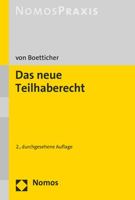 Das Neue Teilhaberecht 3848758776 Book Cover