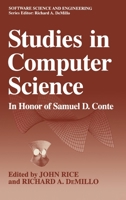 Studies in Computer Science: Proceedings of a Conference Held in West Lafayette, Indiana, November 1-3, 1989 (Software Science & Engineering) 1461357233 Book Cover