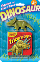 Triceratops - Dinosaur Figurine and Board Book 164269116X Book Cover