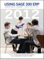 Using Sage 300 ERP 2012 0321904508 Book Cover