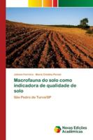 Macrofauna do solo como indicadora de qualidade de solo 6202193905 Book Cover