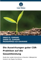 Die Auswirkungen guter CSR-Praktiken auf die Gesamtleistung (German Edition) 6207180895 Book Cover