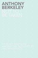Not to Be Taken (Black Dagger Crime Series) 0745186580 Book Cover