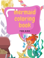 Mermaid Coloring Book for Kids B08CP92RF9 Book Cover