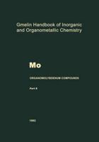 Mo Organomolybdenum Compounds 3662088592 Book Cover