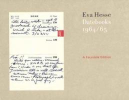 Datebooks, 1964/65: A Facsimile Edition 0300111096 Book Cover