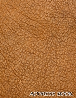 Address Book: Large print address book. 8.5 x 11 size, alphabetical with over 300 spaces for names, phone numbers, addresses, emails, birthdays and more 1979660093 Book Cover