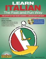 Learn Italian the Fast and Fun Way with Online Audio 1438074964 Book Cover