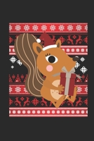 Ugly Christmas - Squirrel: Blank Lined Notebook / Journal (6 X 9) - Christmas Gift for Kids, Teens, Mom And Dad 1710236116 Book Cover