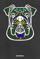 Notebook: Bulldog Dead 1089077203 Book Cover