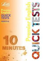 KS1 Premier Quick Tests English 5-6 (Letts Premier Quick Tests) 1843155281 Book Cover