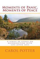 Moments of Panic, Moments of Peace: A Series of Essays on Reconnecting with Life After Loss 0991389506 Book Cover