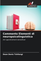 Commento Elementi di neuropsicolinguistica (Italian Edition) 6209991076 Book Cover