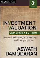 Investment Valuation: Tools and Techniques for Determining the Value of Any Asset 0471414883 Book Cover