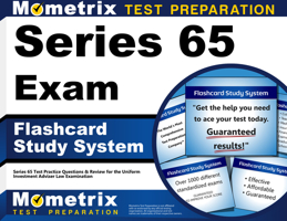 Series 65 Exam Flashcard Study System: Series 65 Test Practice Questions & Review for the Uniform Investment Adviser Law Examination 1610728629 Book Cover