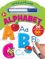 WriteandErase Alphabet: 26 activity pages, 50+ stickers. 1450842216 Book Cover