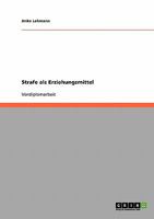 Strafe als Erziehungsmittel 3958204732 Book Cover