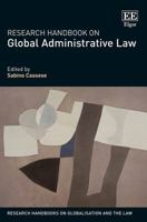 Research Handbook on Global Administrative Law 1783478454 Book Cover