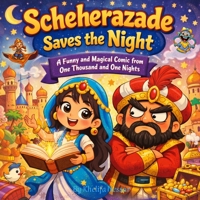 Scheherazade Saves the Night: A Funny and Magical Comic from One Thousand and One Nights (“One Thousand and One Nights: Classic Arabian Tales”) B0GL4W7XWW Book Cover