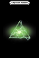 Composition Notebook: Marvel Spider-Man Far From Home Green Eye Triangle Logo Journal/Notebook Blank Lined Ruled 6x9 100 Pages 1711365629 Book Cover