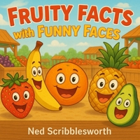 Fruity Facts with Funny Faces: Learn about fruits. Fun and Entertaining. B0F7DLBXJW Book Cover