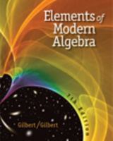 Elements of Modern Algebra 0534373518 Book Cover
