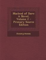 Macleod of Dare: a Novel; 2 1014806615 Book Cover