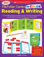 Mini File-Folder Centers in Color: Reading and Writing (2-3): 12 Irresistible and Easy-to-Make Centers That Help Students Practice and Strengthen Important Reading and Writing Skills 054517693X Book Cover