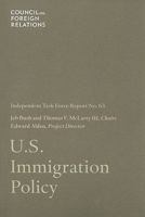 U.S. Immigration Policy: Independent Task Force Report No. 63 0876094213 Book Cover