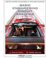 Basic Engineering Circuit Analysis: Selected Chapters for University of Wisconsin Milwaukee 1118118928 Book Cover