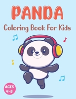 Panda Coloring Book for Kids: Kids Coloring Book with Stress Relieving Panda Designs for Kids Fun Design. B0959GNZ87 Book Cover