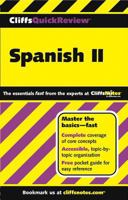 Spanish II (Cliffs Quick Review) 0764587587 Book Cover
