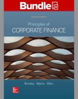 GEN COMBO LOOSELEAF PRINCIPLES OF CORPORATE FINANCE with CONNECT Access Card 1260695999 Book Cover