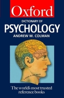 A Dictionary of Psychology 019280023X Book Cover