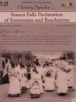 History Speaks: Seneca Falls Declaration of Sentiments and Resolutions (Historic Documents) 1573103500 Book Cover