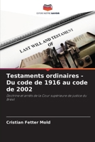 Testaments ordinaires - Du code de 1916 au code de 2002 6207333616 Book Cover