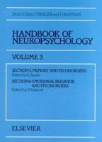 Handbook of Neuropsychology: Volume 3 0444891684 Book Cover