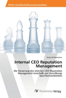 Internal CEO Reputation Management 3639459490 Book Cover