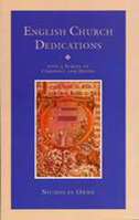 English Church Dedications 0859895165 Book Cover