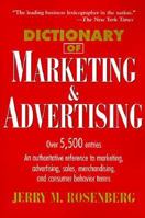 Dictionary of Marketing and Advertising 047102502X Book Cover