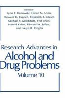 Research Advances in Alcohol and Drug Problems 1489916717 Book Cover
