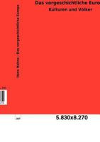 Das Vorgeschichtliche Europa 3863829670 Book Cover