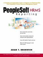 PeopleSoft HRMS Reporting (The Prentice Hall PTR Enterprise Resource Planning Series) 0130216127 Book Cover