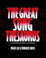 The Great Song Thesaurus 0195054083 Book Cover