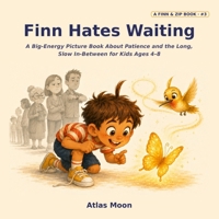 Finn Hates Waiting: A Big-Energy Picture Book About Patience and the Long, Slow In-Between for Kids Ages 4-8 (Finn & Zip) B0H6KW59LH Book Cover