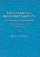 Urban Surface Water Management 0471837199 Book Cover